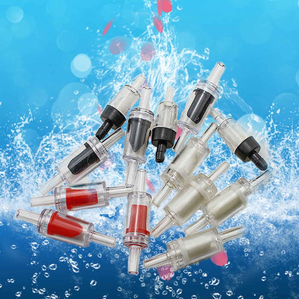 10 PCS Aquarium One Way Check Valve NonReturn Fish Tank Air Pump CO2