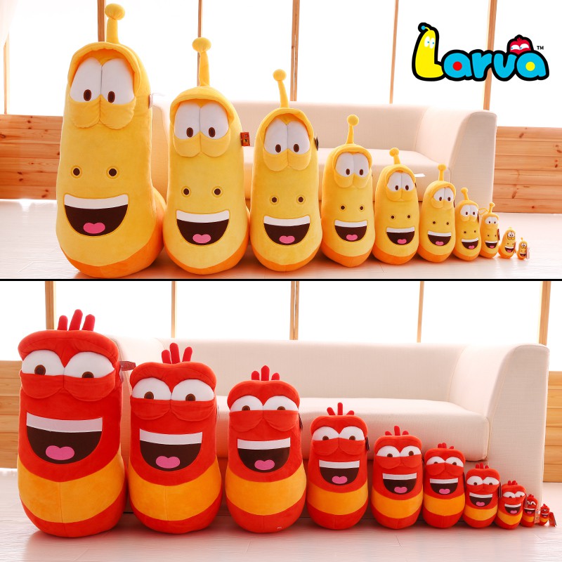 larva plush toys