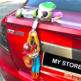 woody and buzz car hanger