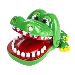 Funny Big Crocodile Mouth Dentist Bite Finger Toy Family Game For Kids Boy Gifts
