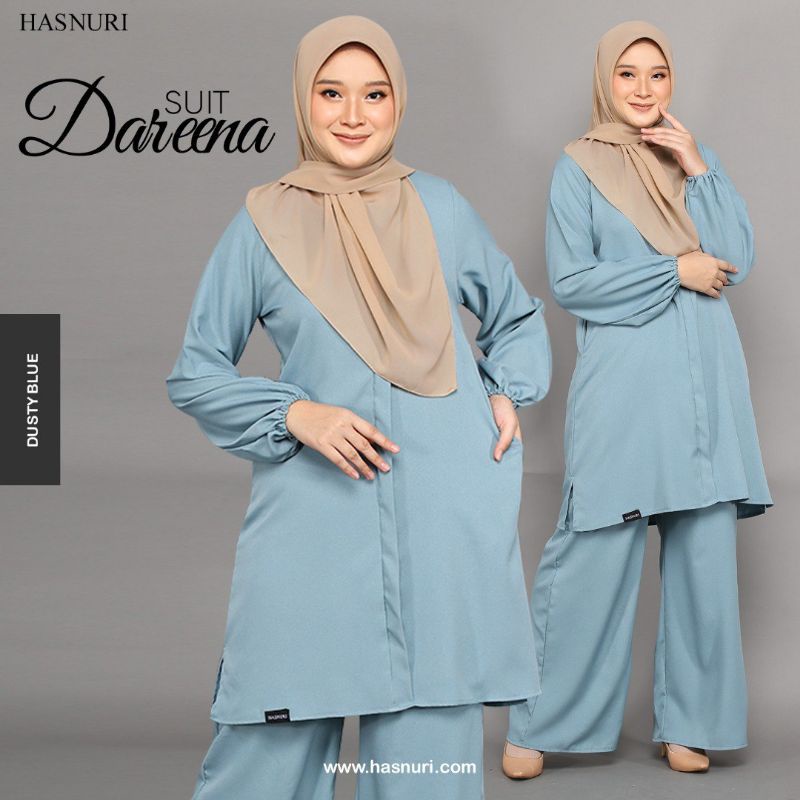 Hasnuri Collection Suit Dareena Shopee Malaysia 9543