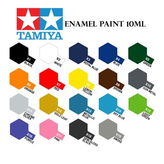 Tamiya Color Enamel Paints (Gloss) X1-X34 | Shopee Malaysia