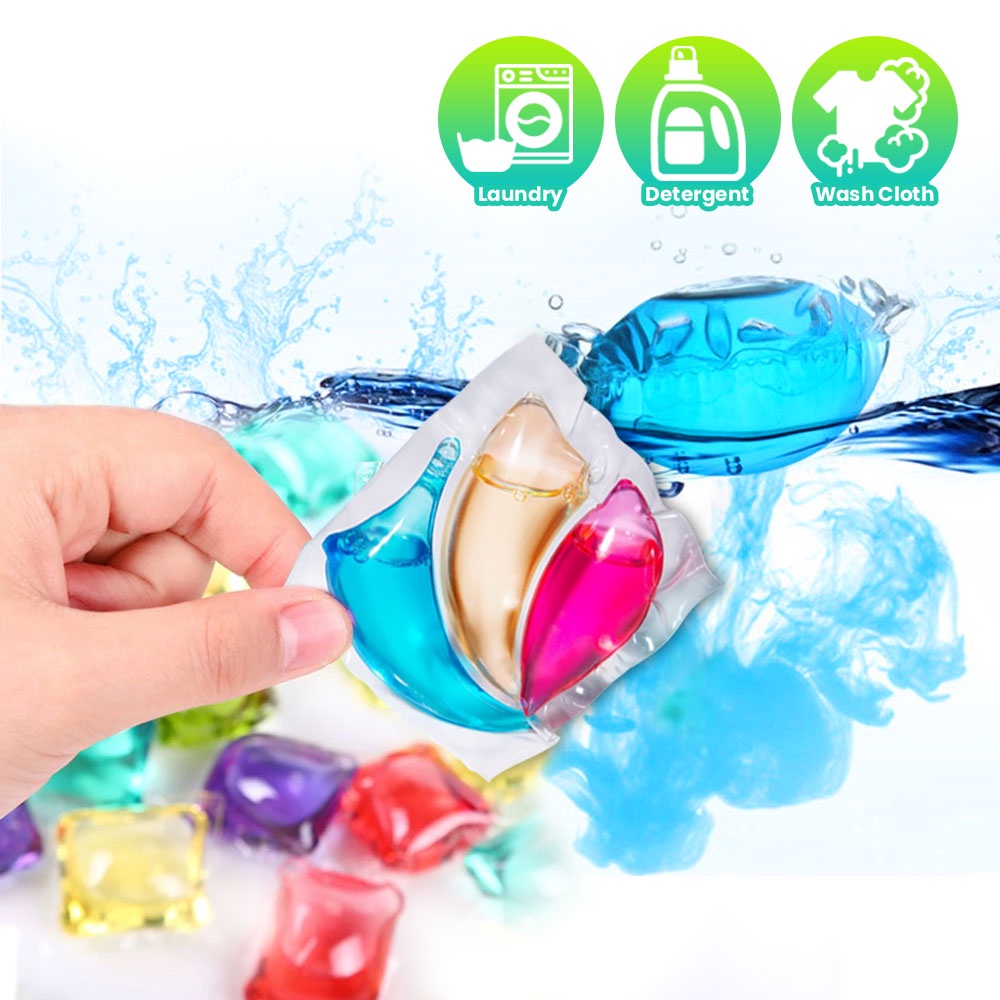 Washing Liquid Laundry Condensation Beads Film Gel Stains Fragrant Ball
