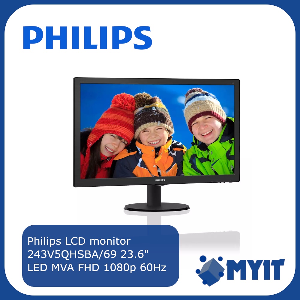 Монитор philips 243v5qhsba обзор