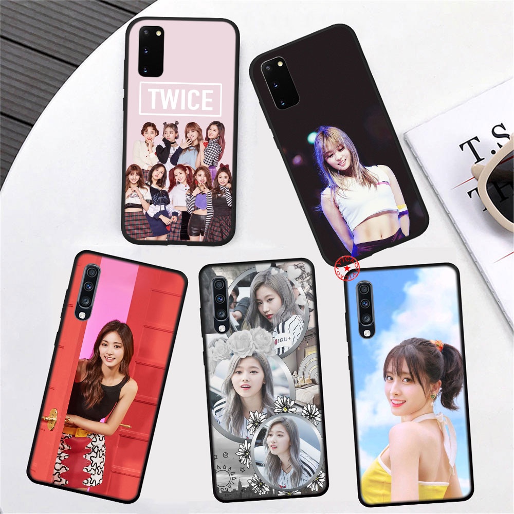 Cas46 Twice Momo Sana Tzuyu Soft Silicone Phone Case For Samsung Galaxy M02 A02 A03s A6 A7 A8 A9 A10 A10s Plus Shopee Malaysia