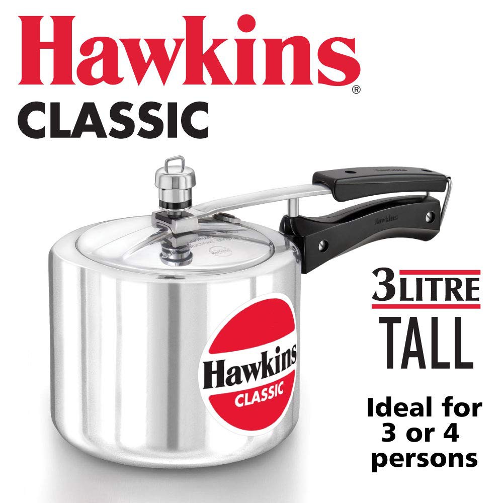 Hawkins Classic Pressure Cooker 3 litter (Tall)