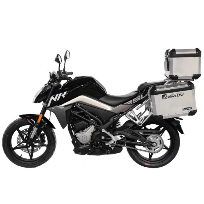 GSADV CFMOTO 250NK Motorcycle Top Box Aluminium & Side Box Aluminium
