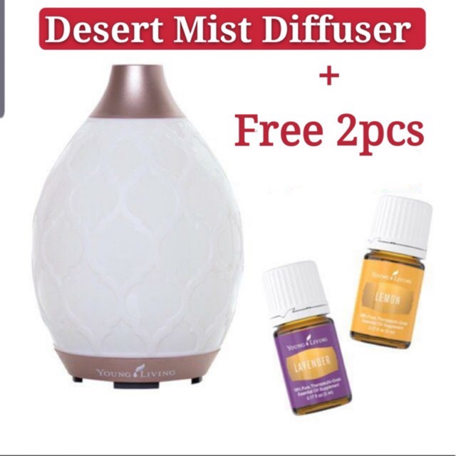 READY STOCK Young living desert mist diffuser ( ONE year warranty