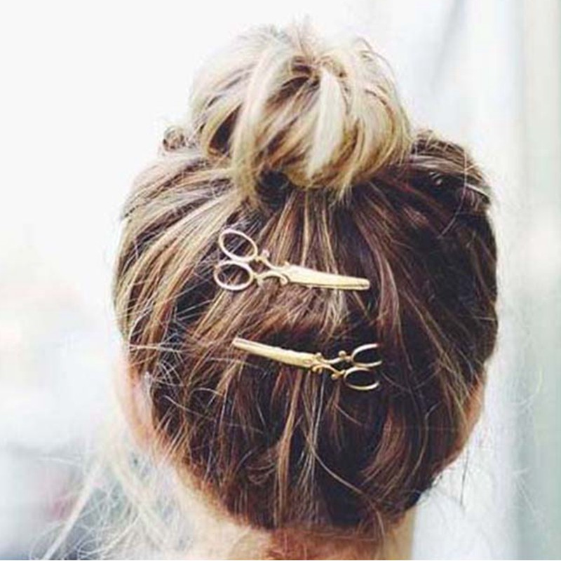 gold and silver hair accessories
