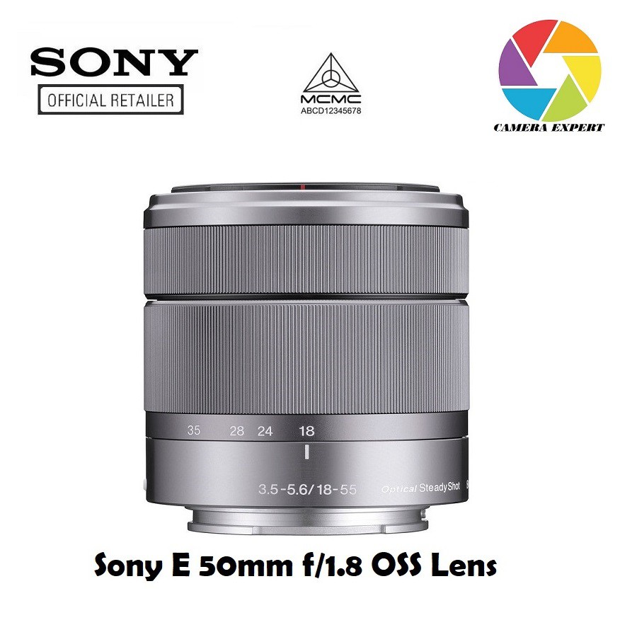 Sony E 18 55mm F3 5 5 6 18 55mm F 3 5 5 6 Oss Lens Sel1855 Shopee Malaysia
