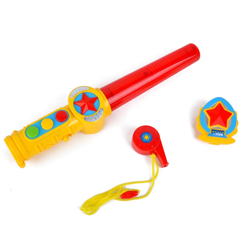 ☆Traffic Baton Traffic Light Toy Simulation Common Sense Simulation Police Children Toy Stick★ lB1a