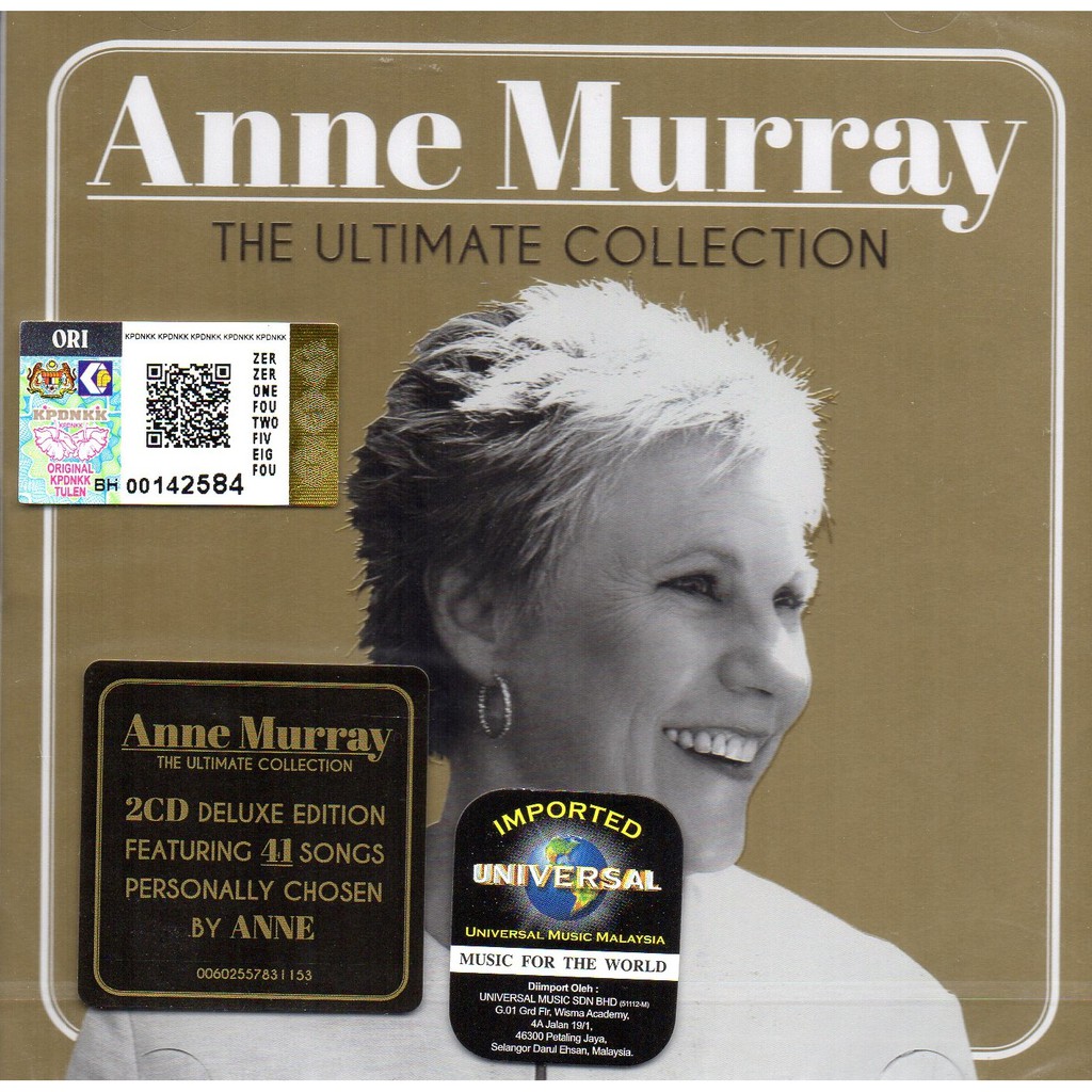 ANNE MURRAY - The Ultimate Collection IMPORTED 2 CD | Shopee Malaysia