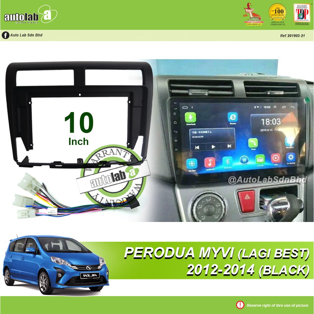 Buy Android Player Casing 10 Perodua Myvi Lagibest 2012 2014 Black With Socket Perodua 3h Seetracker Malaysia