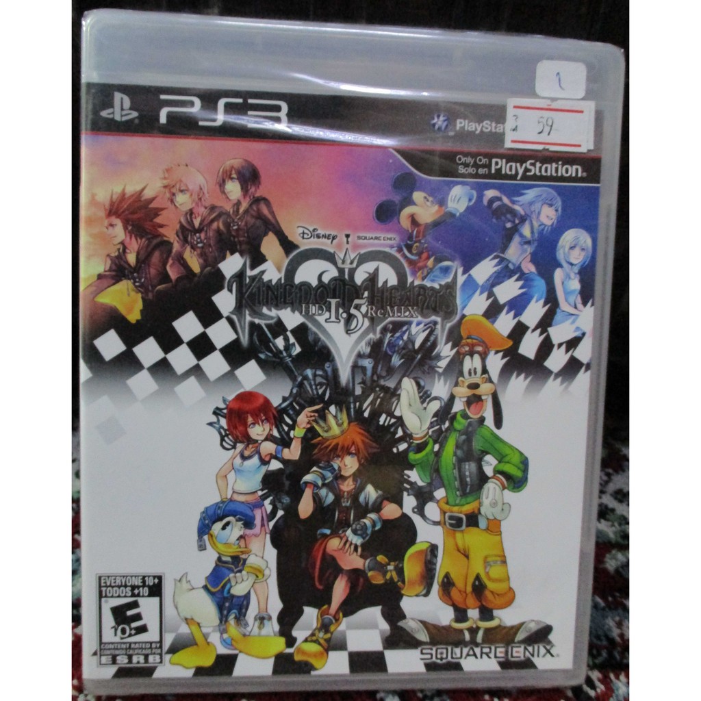 Ps3 Playstation 3 Kingdom Hearts 1 5 Kh 1 5 Remix Series Shopee Malaysia