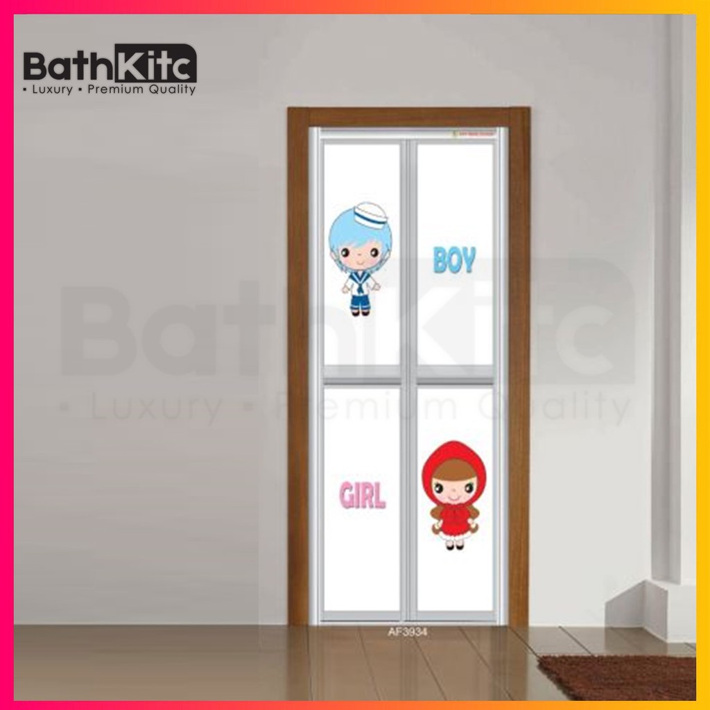 Bathroom or Toilet Bi Fold  door Multiple Design Pintu  