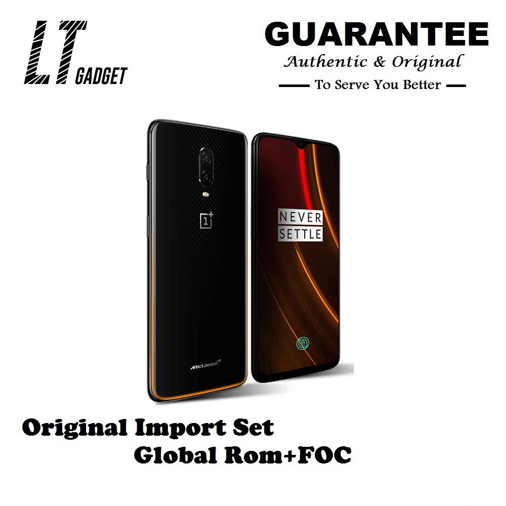 Oneplus 6t Mclaren Edition 10gb Ram 256gb Rom Ori Imported Set Global Rom Shopee Malaysia