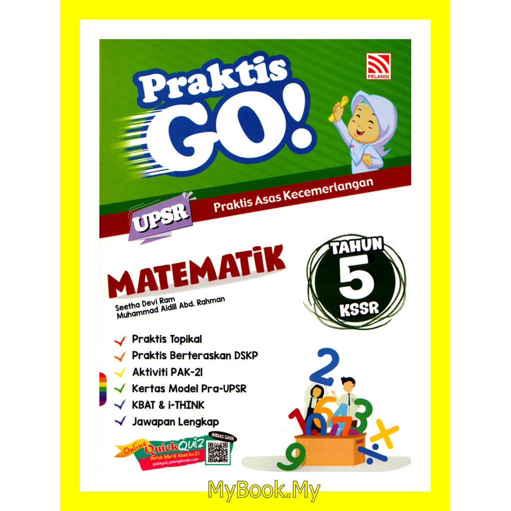 Myb Buku Latihan 2020 Praktis Go Praktis Asas Kecemerlangan Kssr Tahun 5 Matematik Pelangi Shopee Malaysia