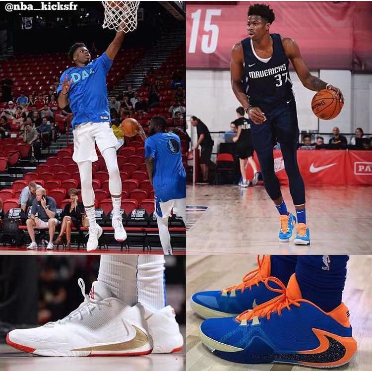 nba players wearing zoom freak 1