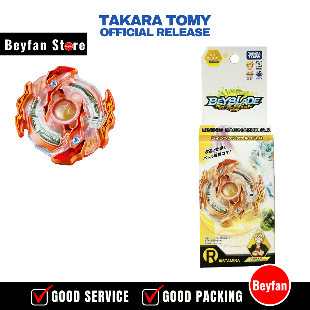 B-36 Booster Rising Ragnaruk Gravity Revolve - Takara Tomy Beyblade ...