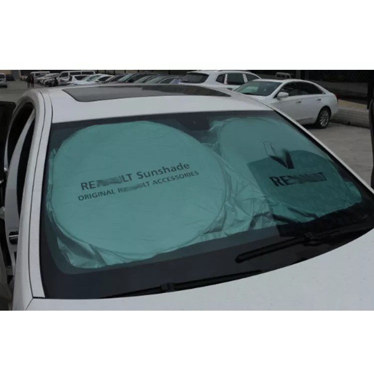AMG Front Car Window Foldable Sun Shade Shield Visor Dupont UV Block For Benz