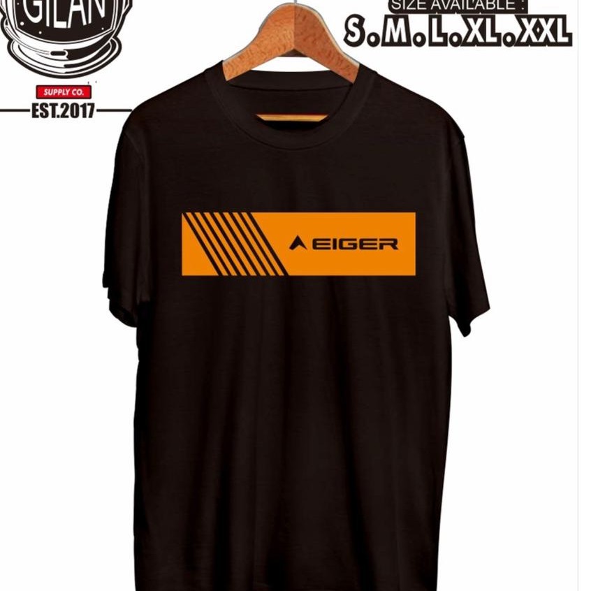 EIGER OUTDOOR PREMIUM T SHIRT  SOFT COTTON COMBED 30S 