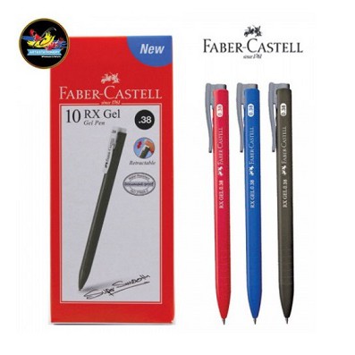 Faber Castell 2496 0 7mm 2498 0 38mm 2499 0 5mm Rx Gel Pen 10pcs Shopee Malaysia
