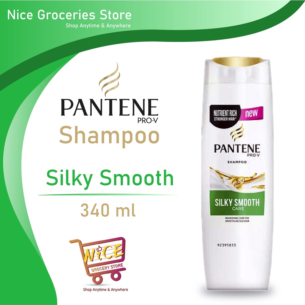 Pantene ProV Silky Smooth Shampoo (340ml) Shopee Malaysia