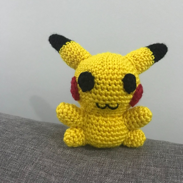 100% Handmade Pikachu