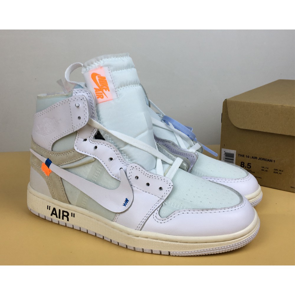 jordan 1 off white 2018