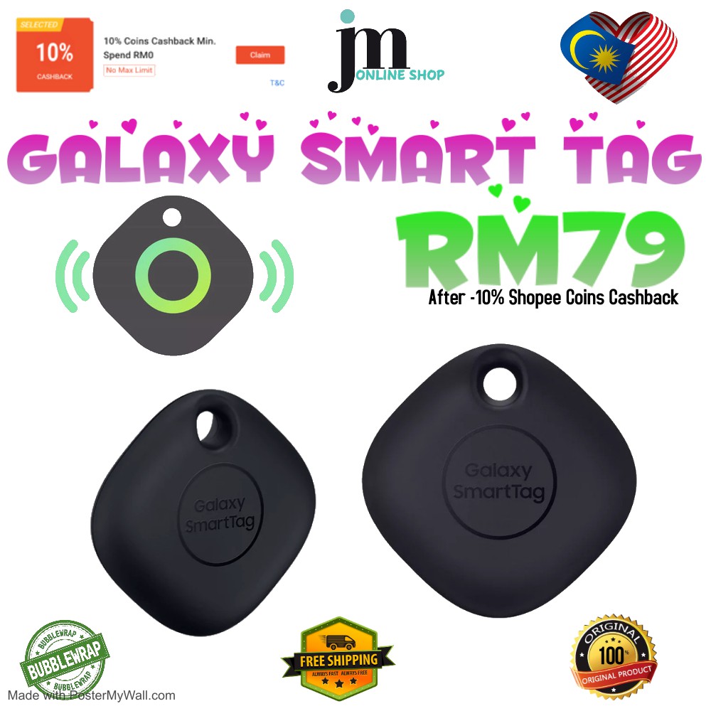 galaxy-smart-tag-100-original-malaysia-shopee-malaysia