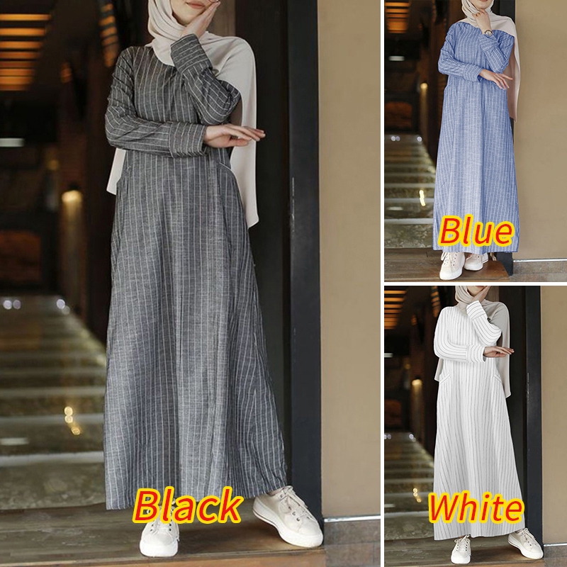 dress muslim shopee