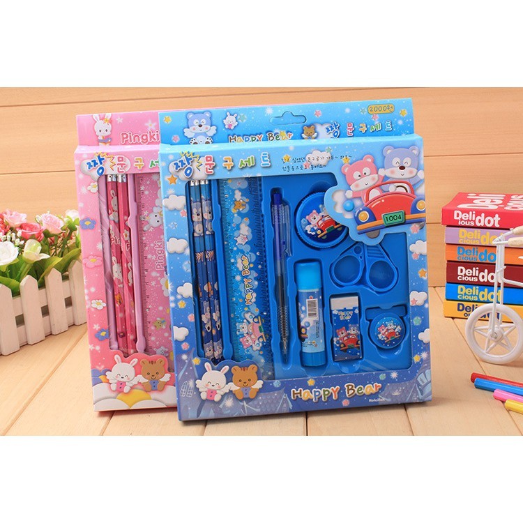 (LS023) READY STOCKBunny Stationery set gift box children