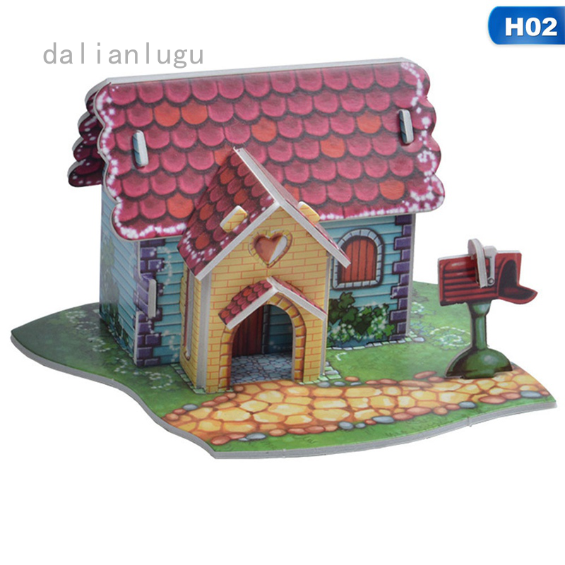 Dalianlugu My My 3d Puzzles Jigsaws Of Eiffel Leaning Tower Bridge Transformers Opera White House Shopee Malaysia