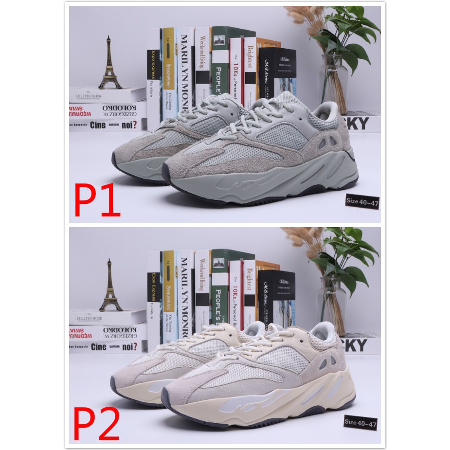 yeezy 700 grey and white