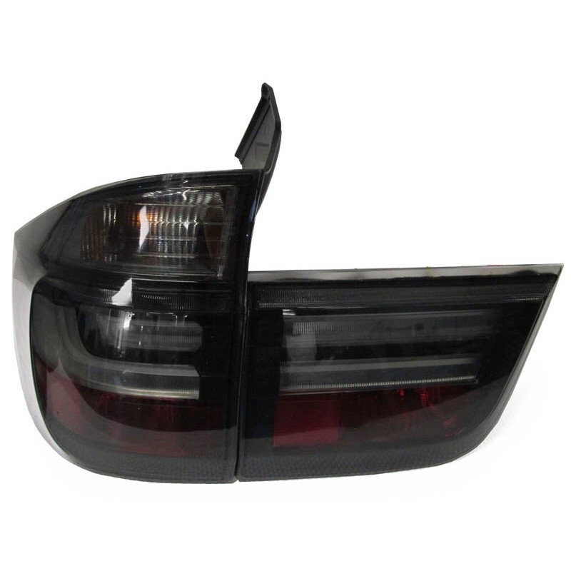 BMW X5 E70 tail Lamp Crystal LED + Light Bar ( Smoke ) Shopee Malaysia