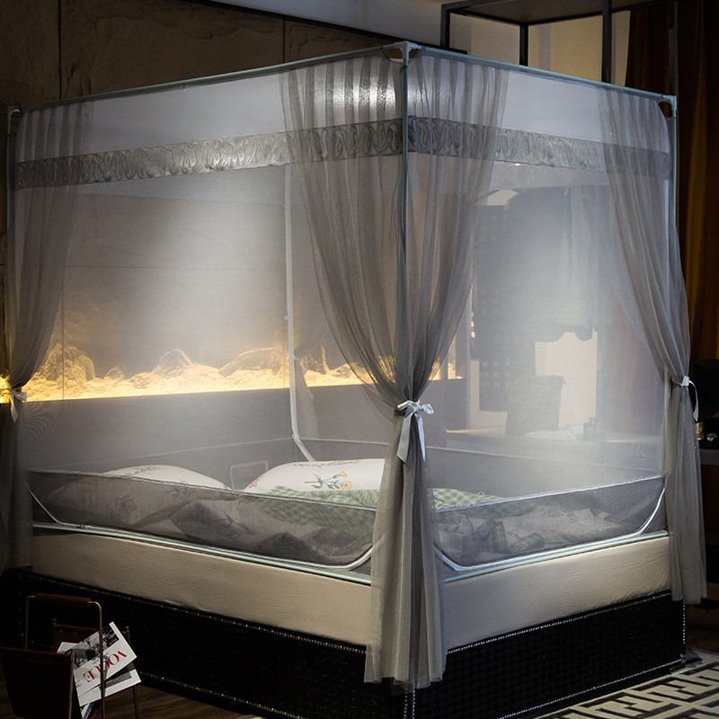 Mosquito net free installation of threedoor court mosquito net landing