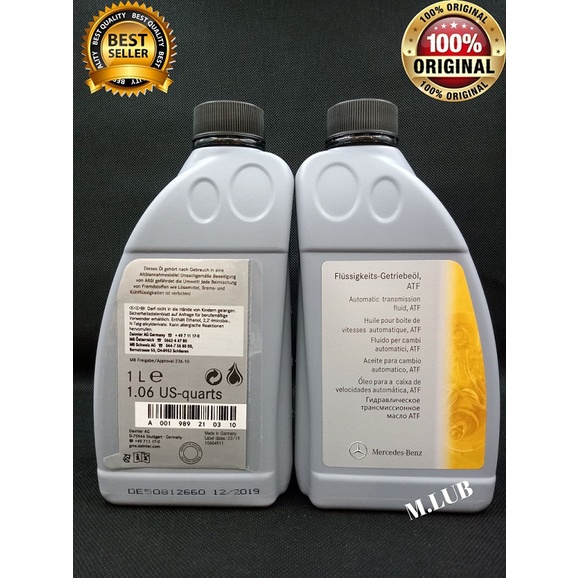 100 ORIGINAL MERCEDESBENZ AUTOMATIC TRANSMISSION FLUID , ATP ( 1L