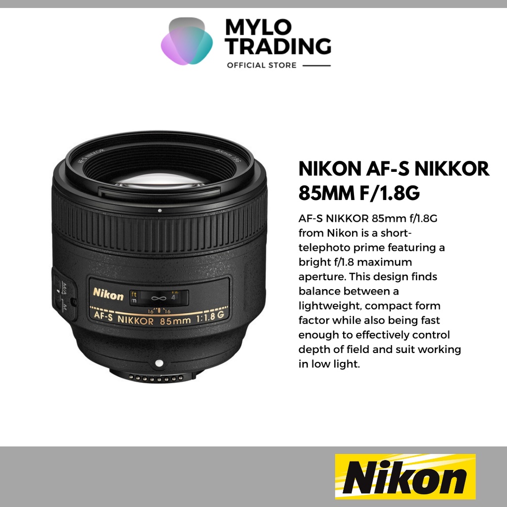 AFS NIKKOR 85mm 1:1.8G