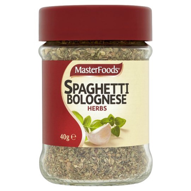 MasterFoods Spaghetti Bolognese Herbs 40g Shopee Malaysia