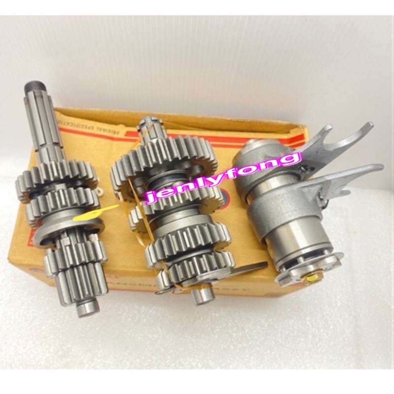 TOBAKI DRUM GEAR SHIFT TRANSMISSION / GEARBOX FULL SET HONDA EX5 DREAM ...