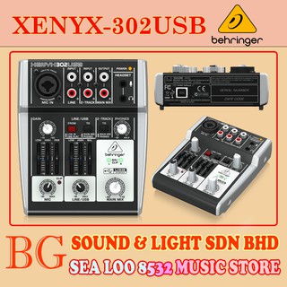 behringer xenyx 302usb latency