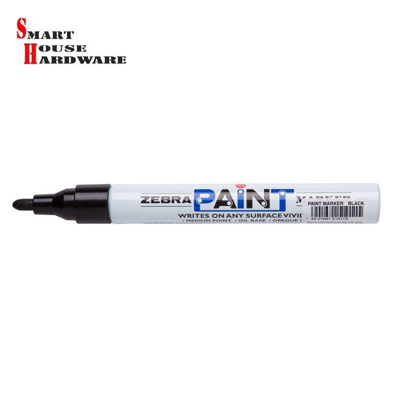 black paint marker