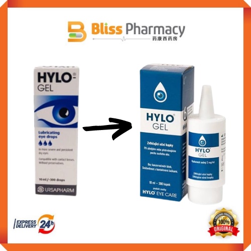 HYLOGel Lubricating Eye Drops 10ml Shopee Malaysia