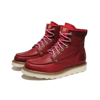 caterpillar shoes red