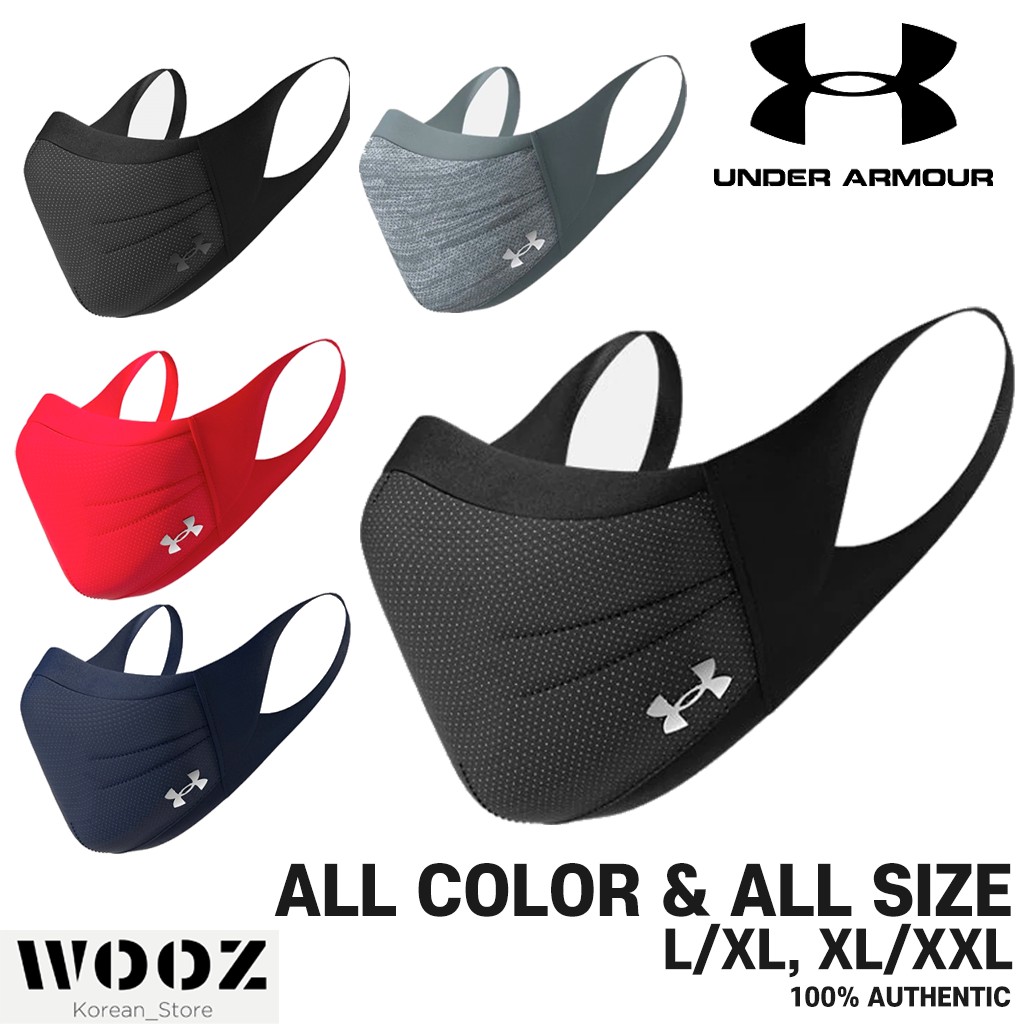 Official Under Armour Korea Ua Sports Mask All Color All Size Shopee Malaysia