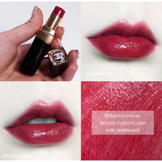 Chanel Rouge Coco Flash Glare Lipstick 66 60 92 106 70 Shopee Malaysia