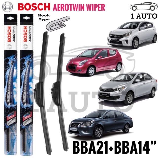 Bosch Aerotwin Wiper For Axia Bezza Nissan Almera 21 14