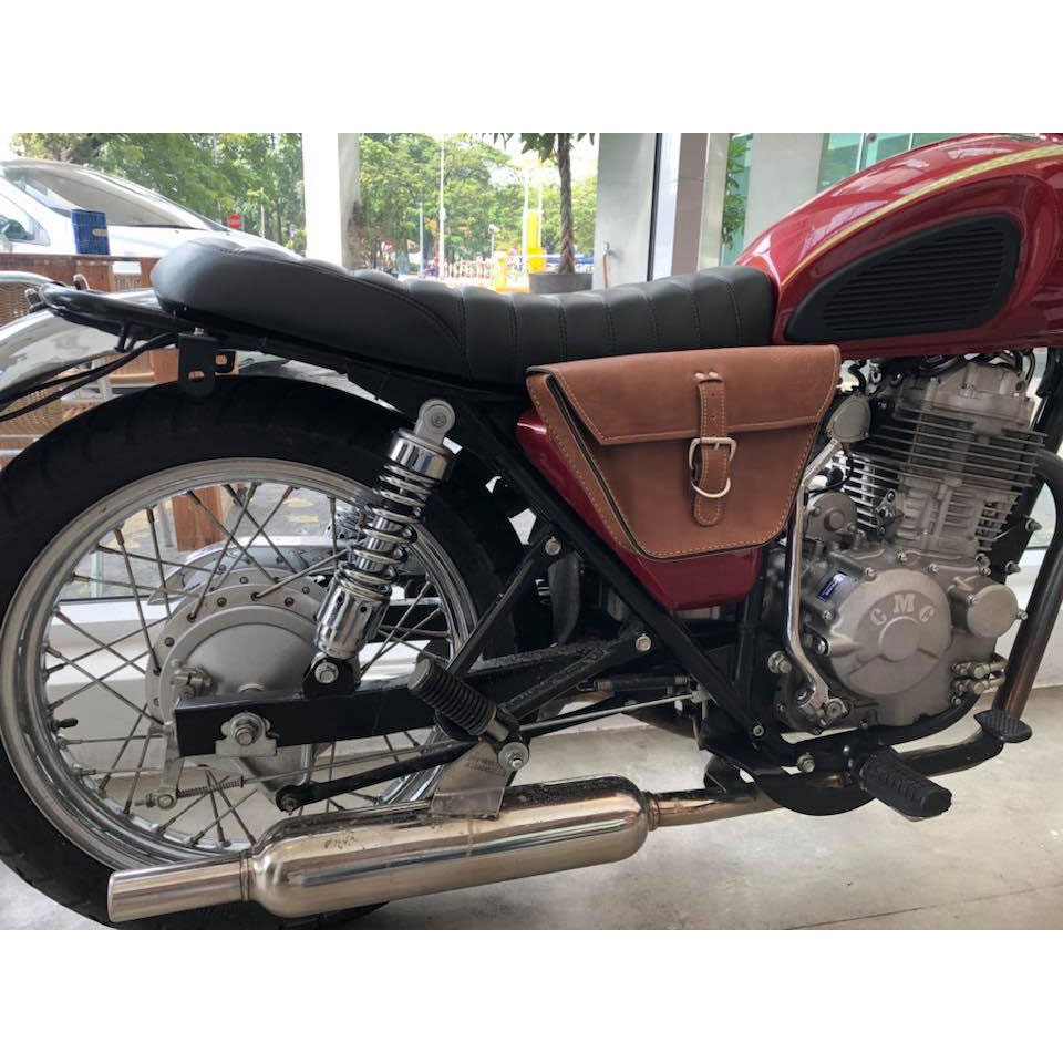 leather bag for motorcycle