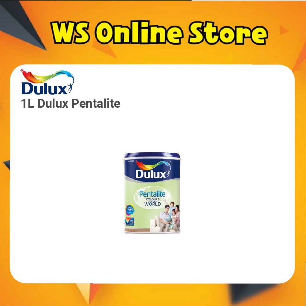 1L Dulux Pentalite (Standard / Mixed Colour) Shopee Malaysia