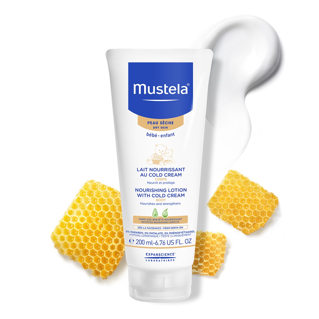 Mustela Nourishing Lotion With Cold Cream Ml Shopee Malaysia